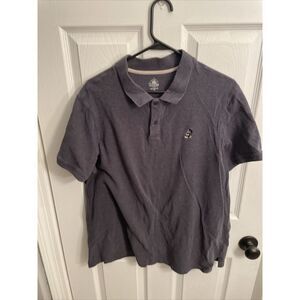 Disney Parks Polo Shirt Men's Size Extra Large Mickey Mouse Gray Short Sleeve XL